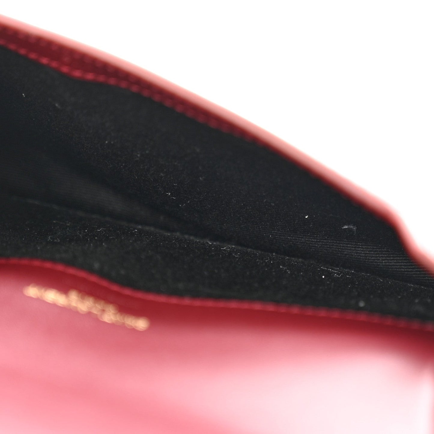 Patent Monogram Phone Holder Crossbody Chataigne