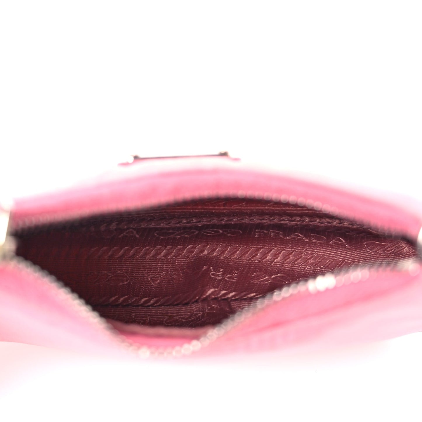Tessuto Nylon Saffiano Mini Re-Edition 2000 Shoulder Bag Begonia
