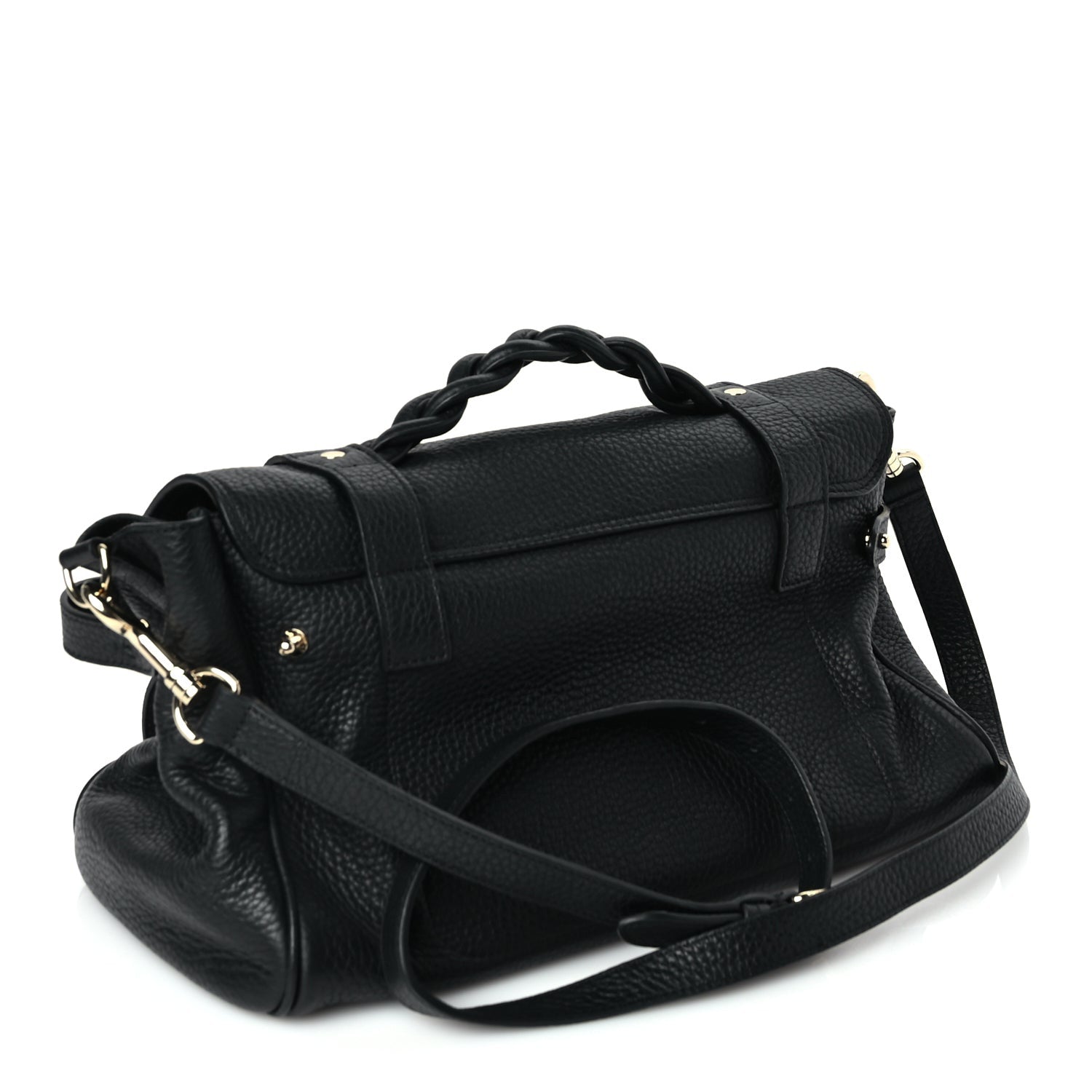 Mulberry Heavy Grain Alexa Black 2 of 8