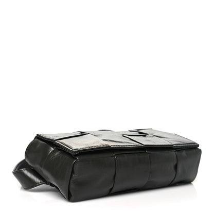 Bottega Veneta Paper Calfskin Intrecciato Cassette Belt Bag Raintree 4 of 7