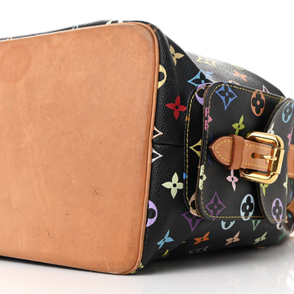 Louis Vuitton Monogram Multicolor Petit Noe Black 9 of 10