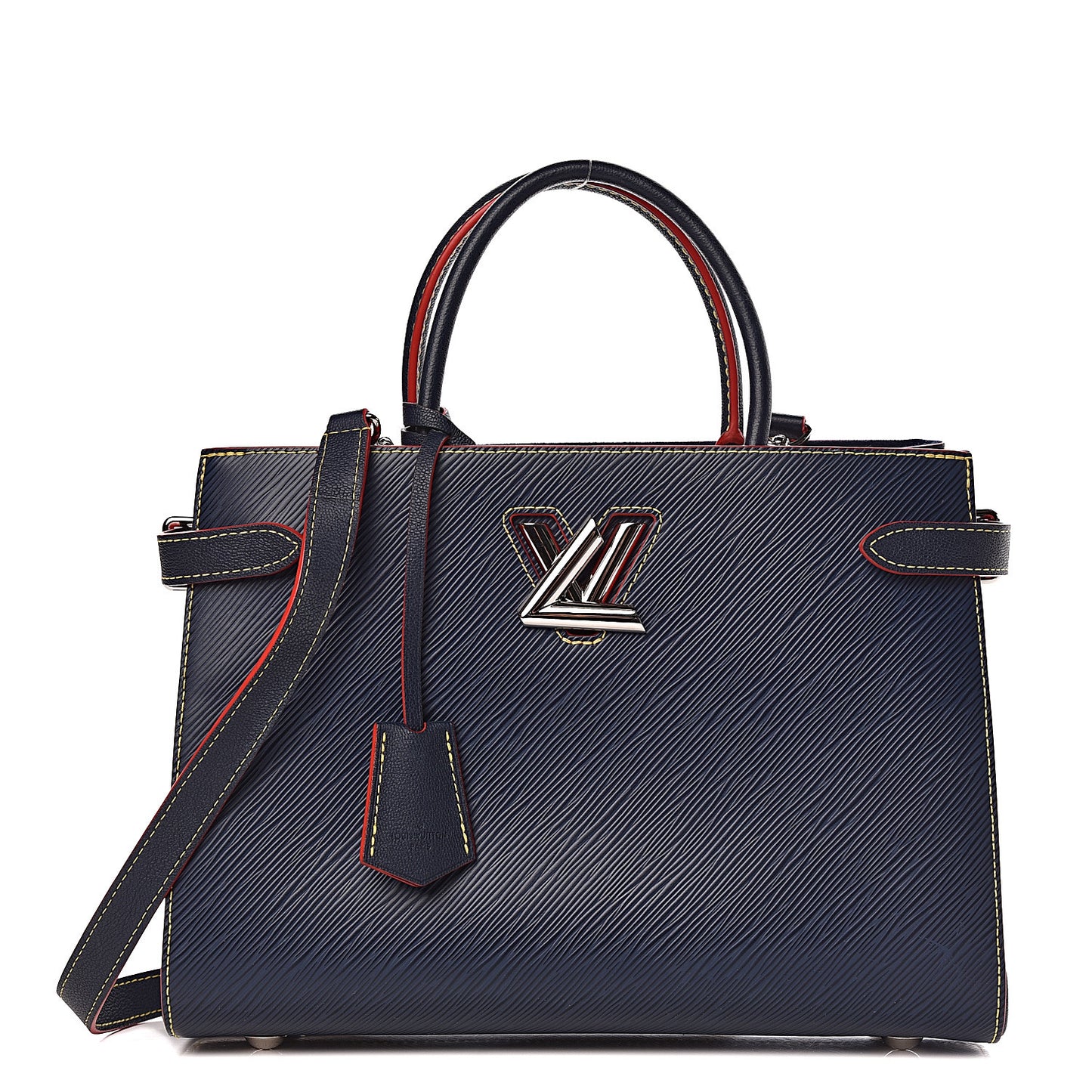 Epi Twist Tote Indigo