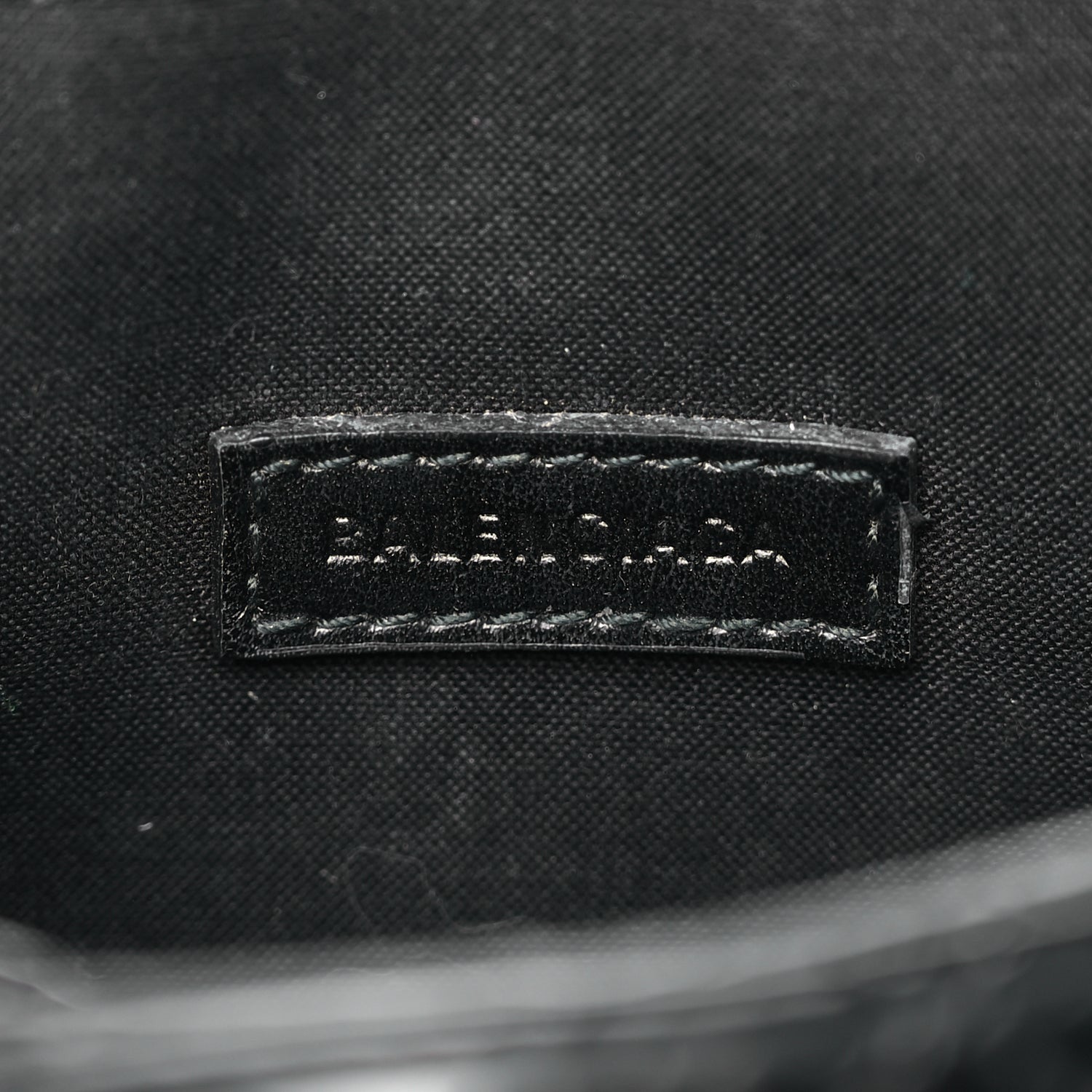 Balenciaga Patent Quilted XS Ville Camera Bag Black 5 of 9