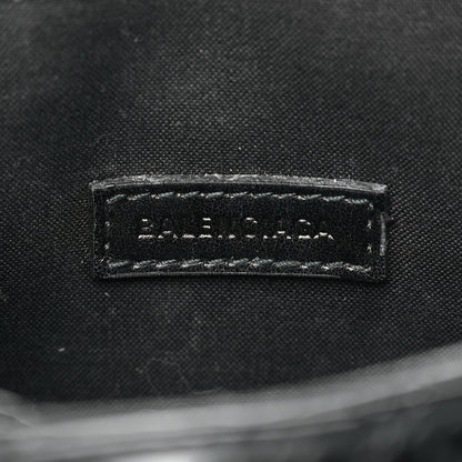 Balenciaga Patent Quilted XS Ville Camera Bag Black 5 of 9