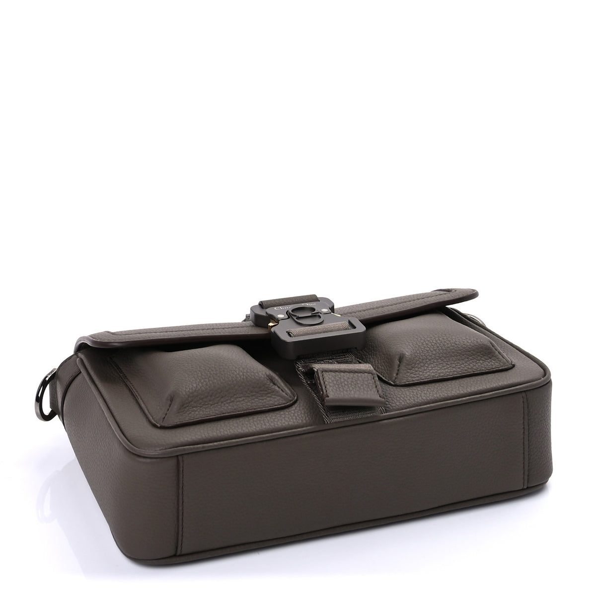 Christian Dior Grained Calfskin Hit The Road Bag Brown 3 of 8
