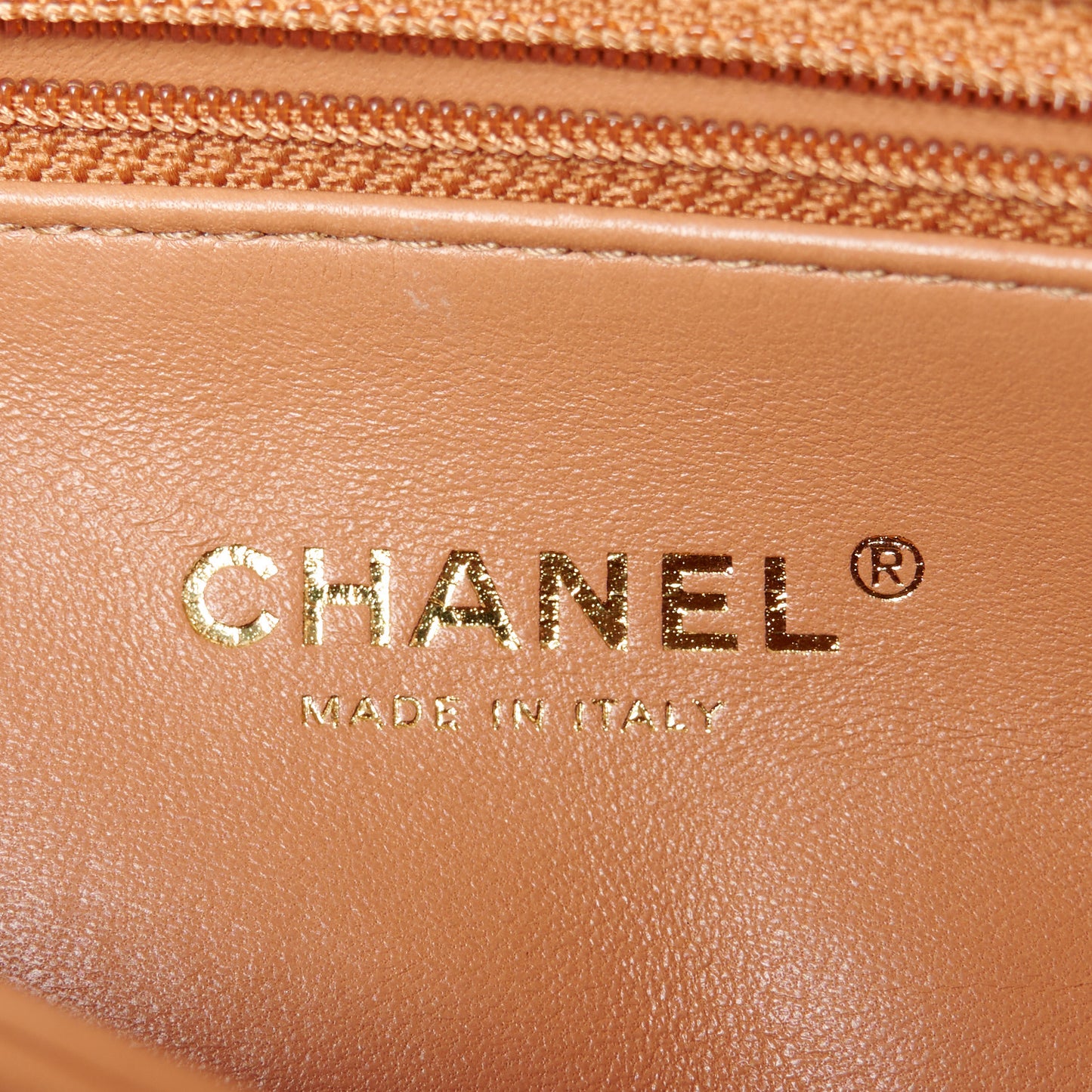 Caviar Quilted Lizard Embossed Mini Coco Handle Flap Brown