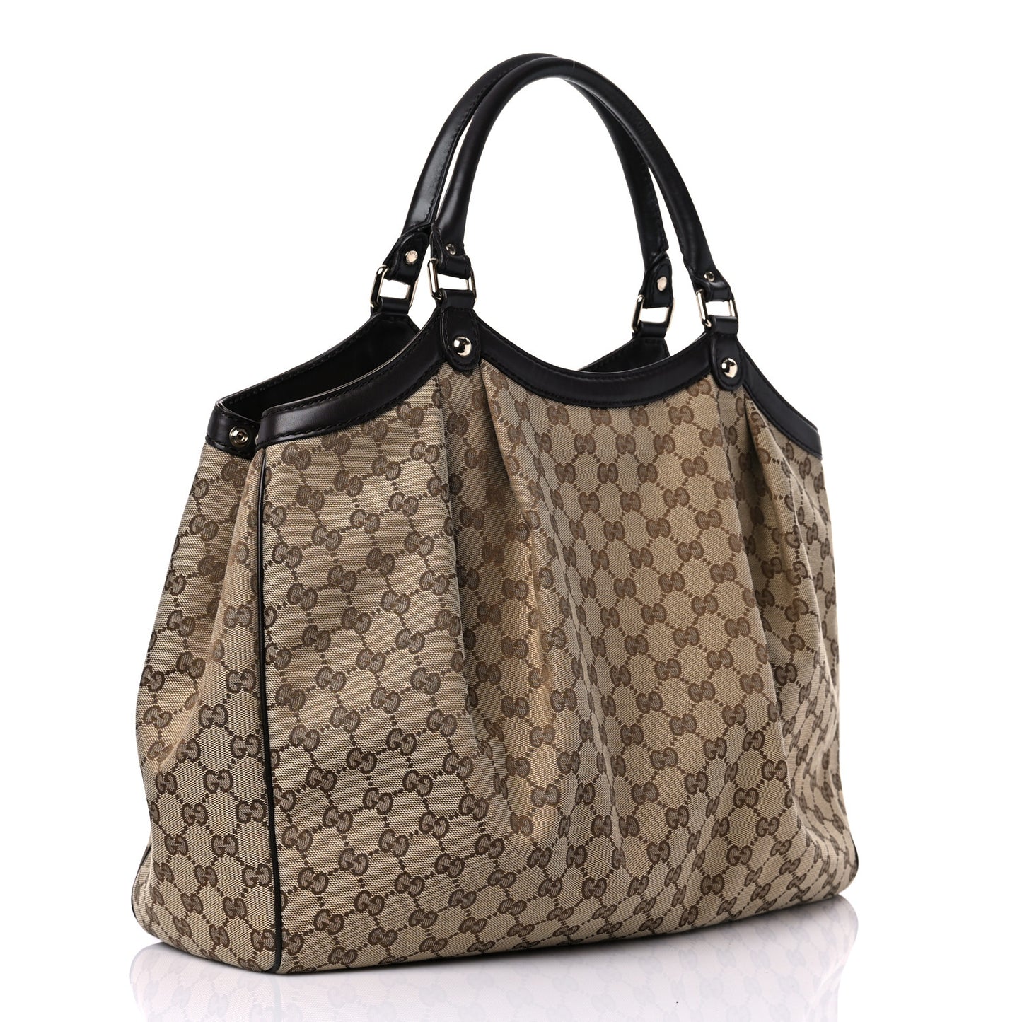 Monogram Large Sukey Tote Dark Brown
