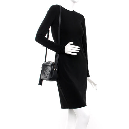 Gucci Pebbled Calfskin Small Soho Disco Bag Black 2 of 8