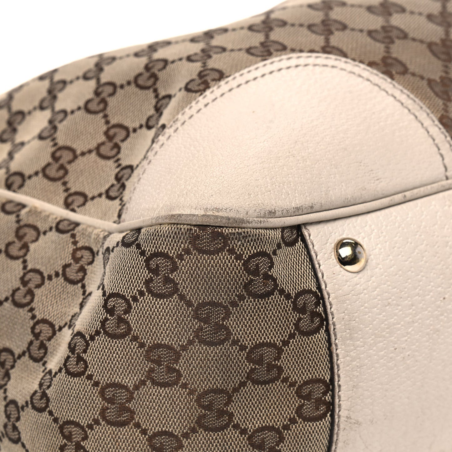 Monogram Large Princy Tote Off White