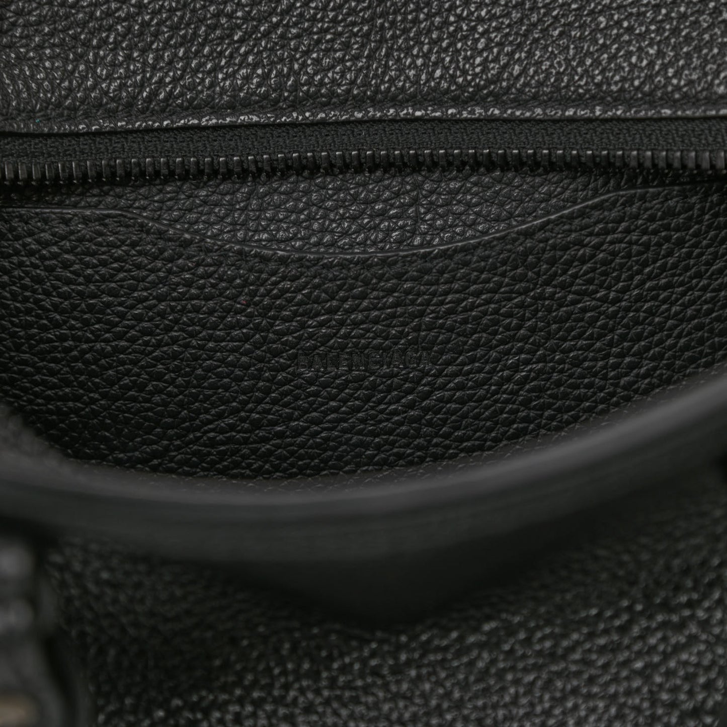 Grained Calfskin Neo Classic Black Hardware Mini City Black