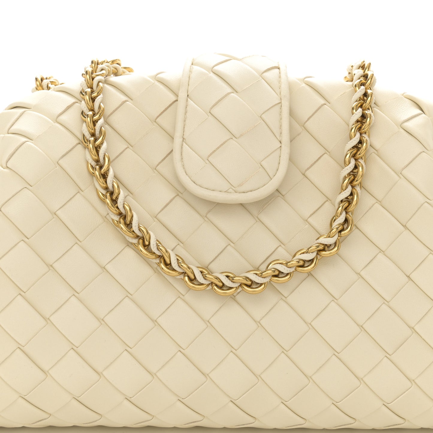 Nappa Intrecciato Teen The Lauren 1980 Clutch With Chain String