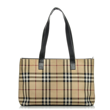 Burberry House Check Regent Tote Black 1 of 9