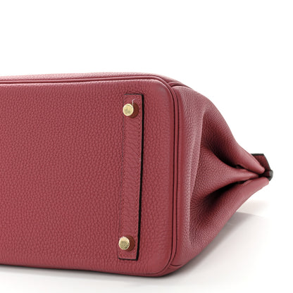 Hermes Togo Birkin 30 Rouge Grenat 10 of 14