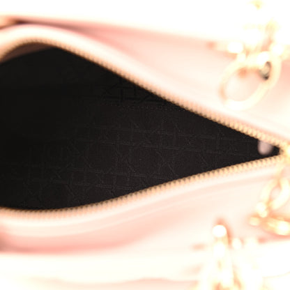 Christian Dior Lambskin Cannage Medium Lady Dior Light Pink 4 of 10