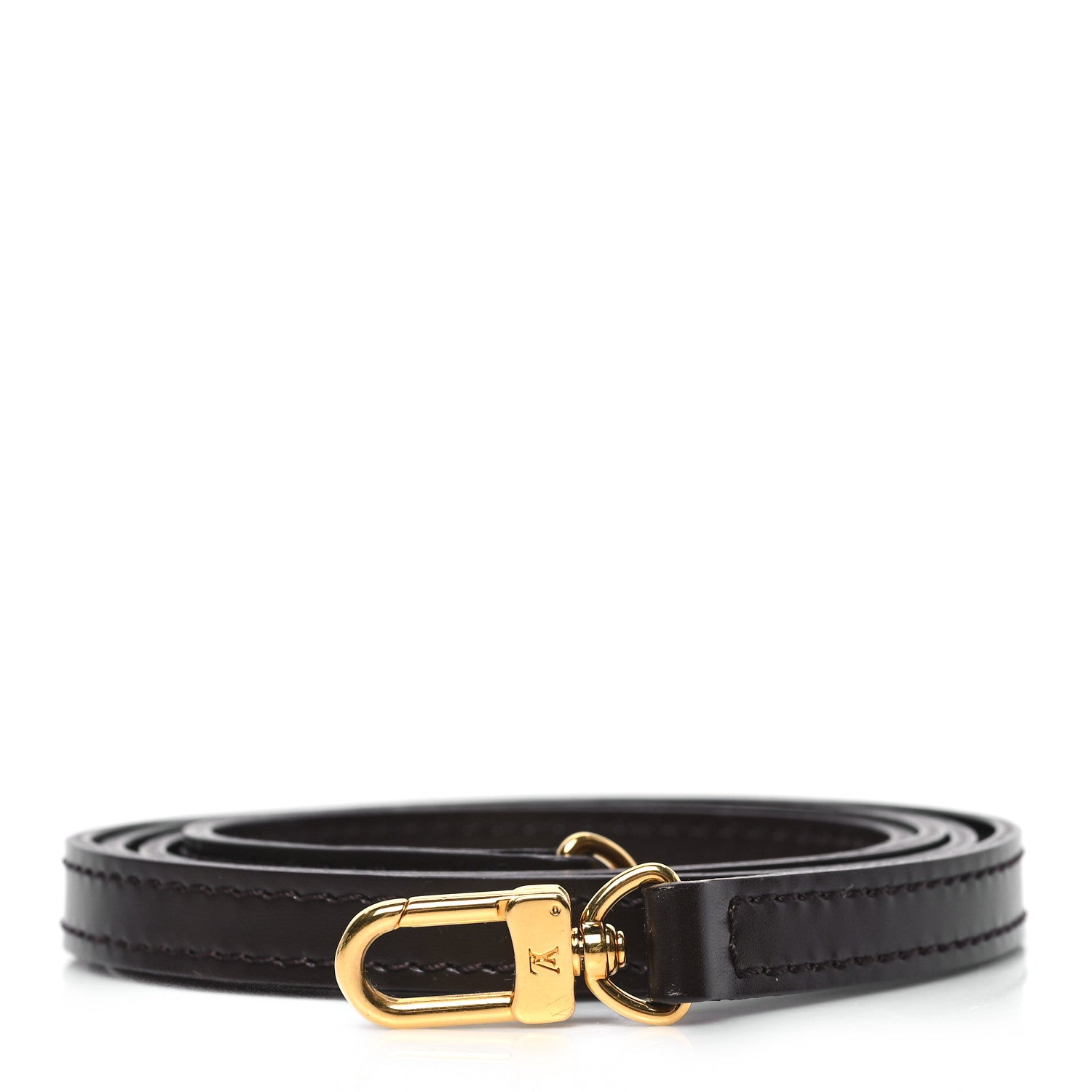 Louis Vuitton Calfskin 16mm Adjustable Shoulder Strap Brown 1 of 3