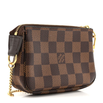 Louis Vuitton Damier Ebene Mini Pochette Accessories 3 of 7