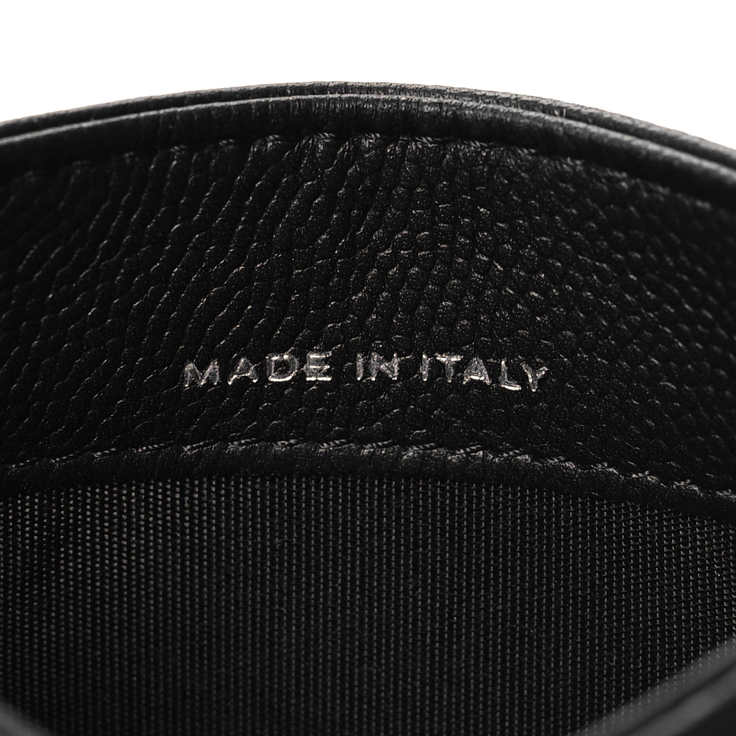 Chanel Caviar Camellia Embossed Card Holder Black 7 of 8