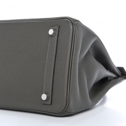 Hermes Togo Birkin 30 Vert De Gris 7 of 10