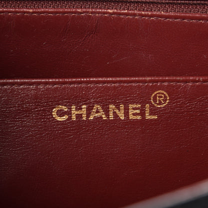 Chanel Lambskin Quilted XL Jumbo Single Flap Black 6 of 8