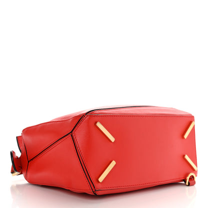 Loewe Calfskin Small Puzzle Bag Scarlet 4 of 10