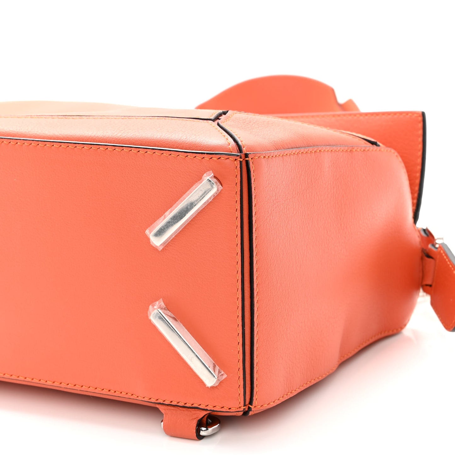 Calfskin Medium Puzzle Bag Coral