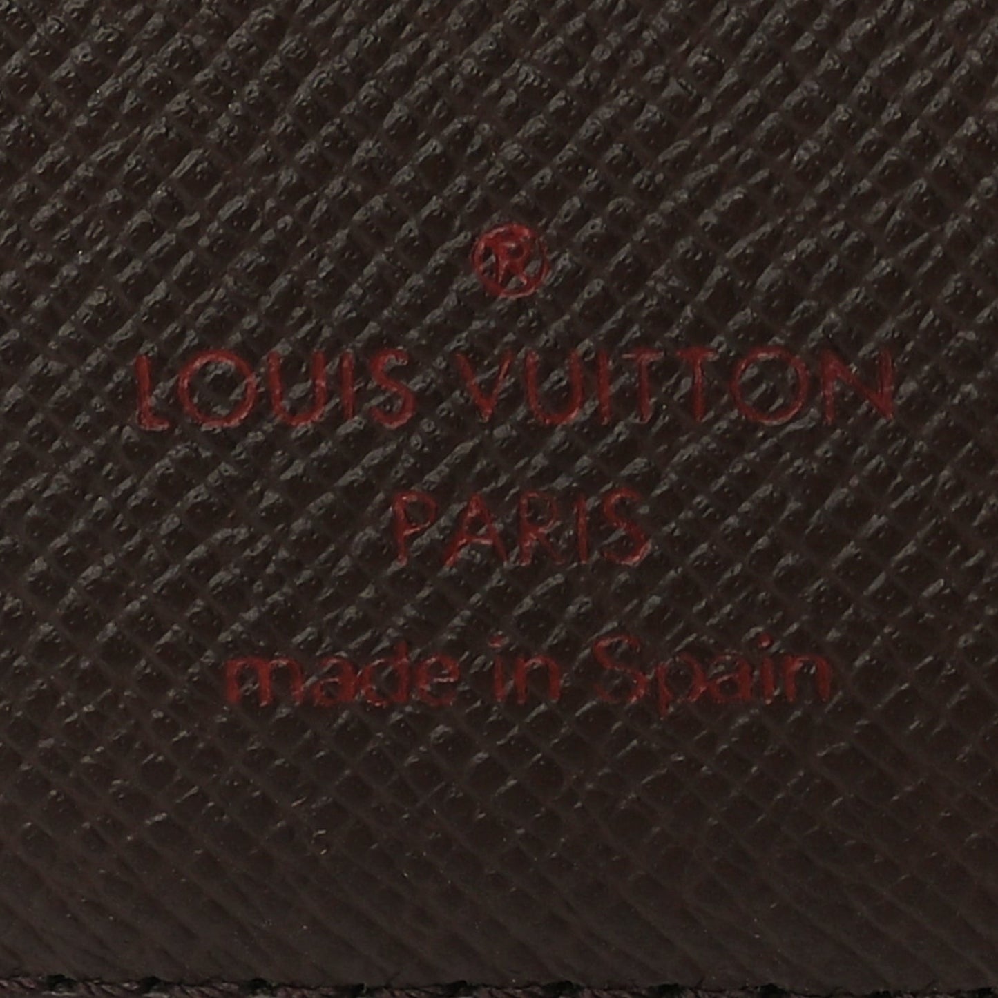 Damier Ebene Small Ring Agenda Cover
