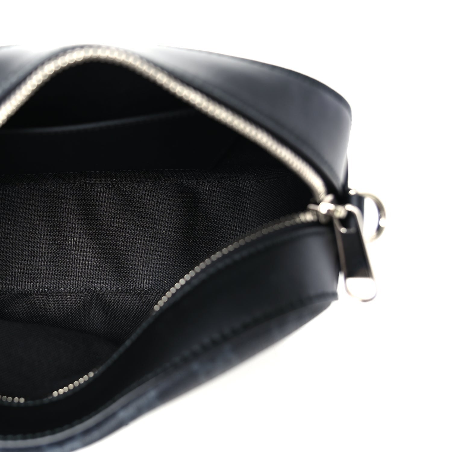 Gucci GG Supreme Monogram Web Shoulder Bag  Black 5 of 9