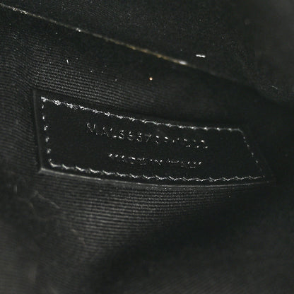 Saint Laurent Grain De Poudre Uptown Pouch Dark Beige 7 of 7