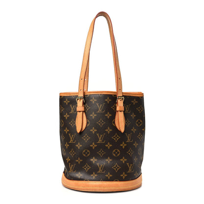 Louis Vuitton Monogram Petit Bucket 23 1 of 7