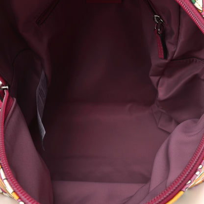 Gucci Canvas Childrens Flower Mushroom Print Backpack 4 of 6