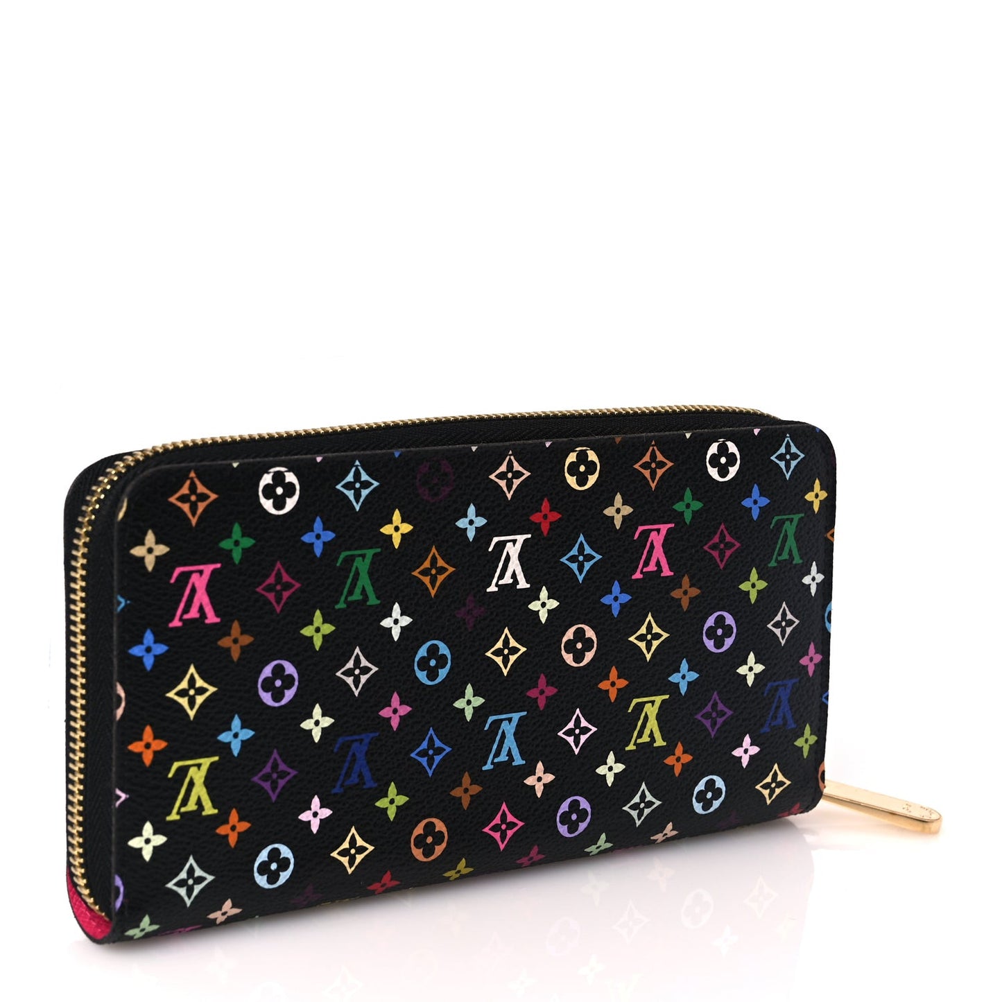 Monogram Multicolor Zippy Wallet Black Grenade