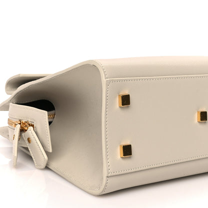 Saint Laurent Grain De Poudre Small Uptown Tote Crema Soft Crema Soft 7 of 8