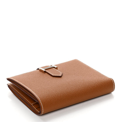Hermes Epsom Bearn Compact Wallet Gold 2 of 7