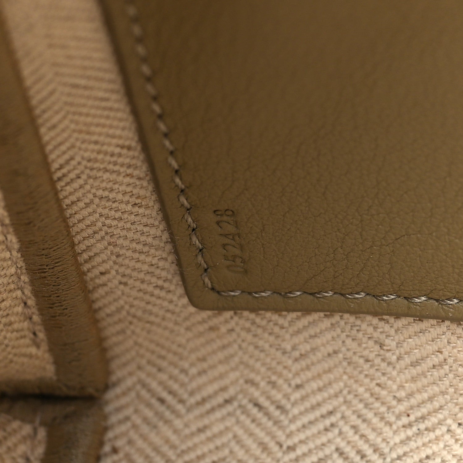 Loewe Jacquard Canvas Small Font Tote Ecru 7 of 10