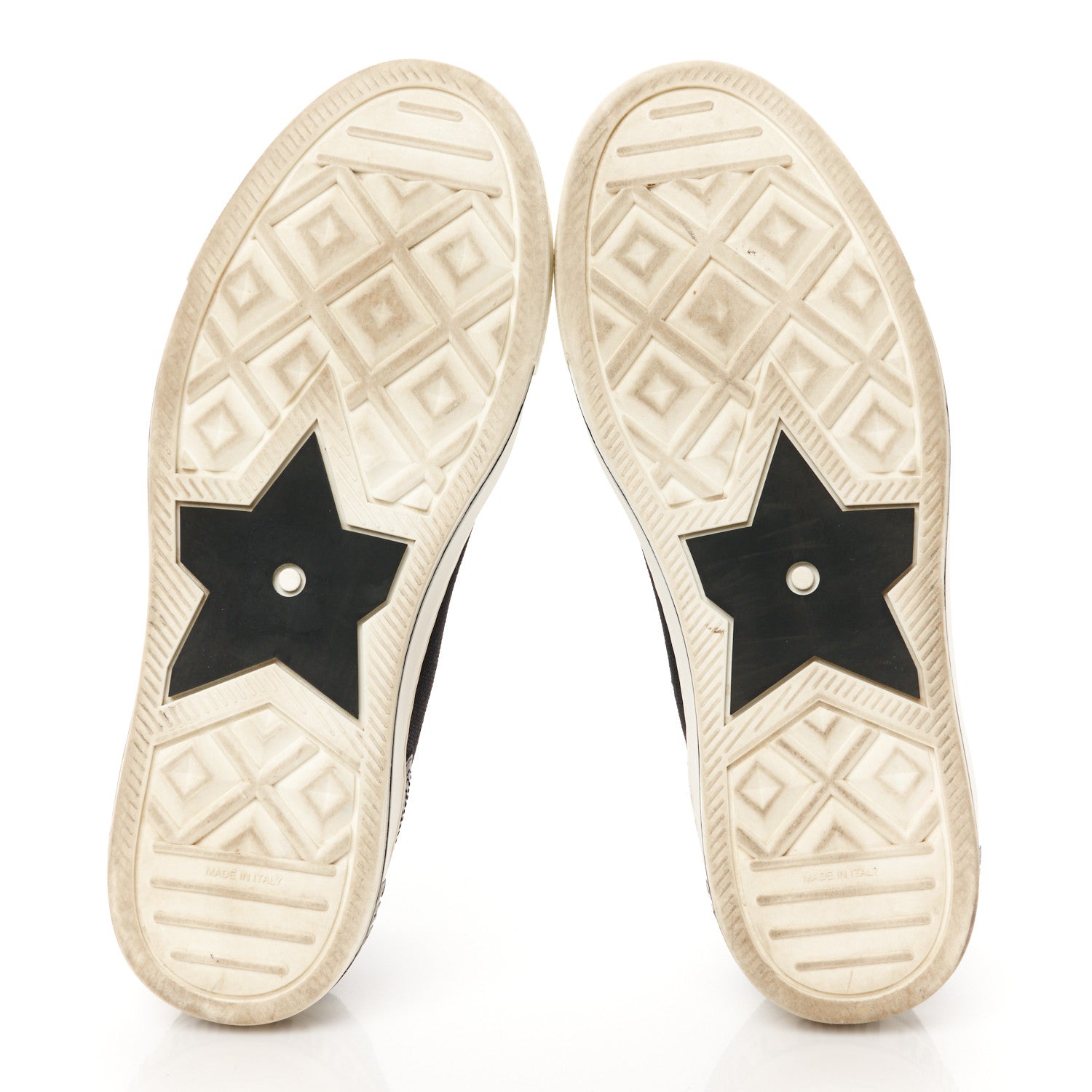 Christian Dior Technical Knit Calfskin Womens Walk'N'Dior High Top Sneaker 38.5 Black 6 of 10