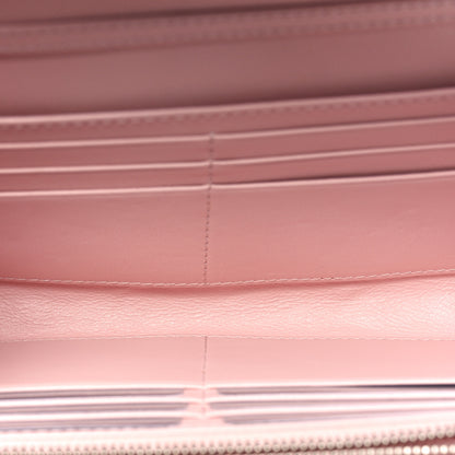 Christian Dior Patent Cannage Lady Dior Rendezvous Wallet On Chain Light Pink 5 of 11