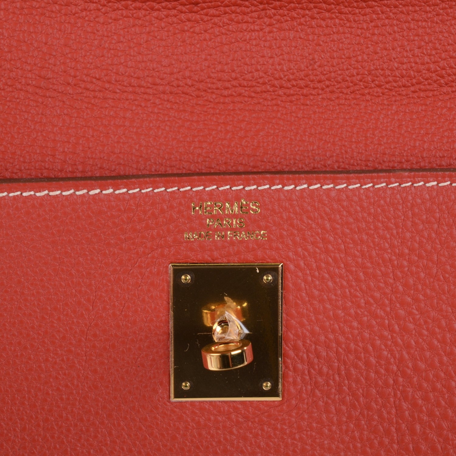 Hermes Togo Kelly Retourne 35 Sanguine 13 of 17