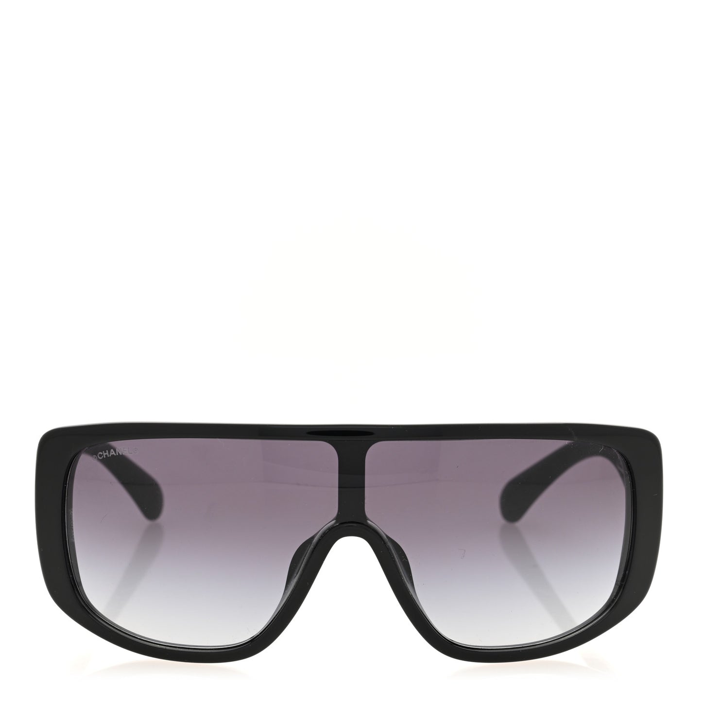 Acetate Shield Sunglasses 5495A Black
