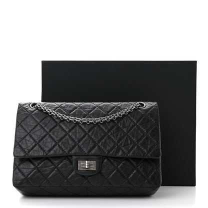 Chanel Aged Calfskin Quilted 2.55 Reissue 226 Flap Black 11 of 11