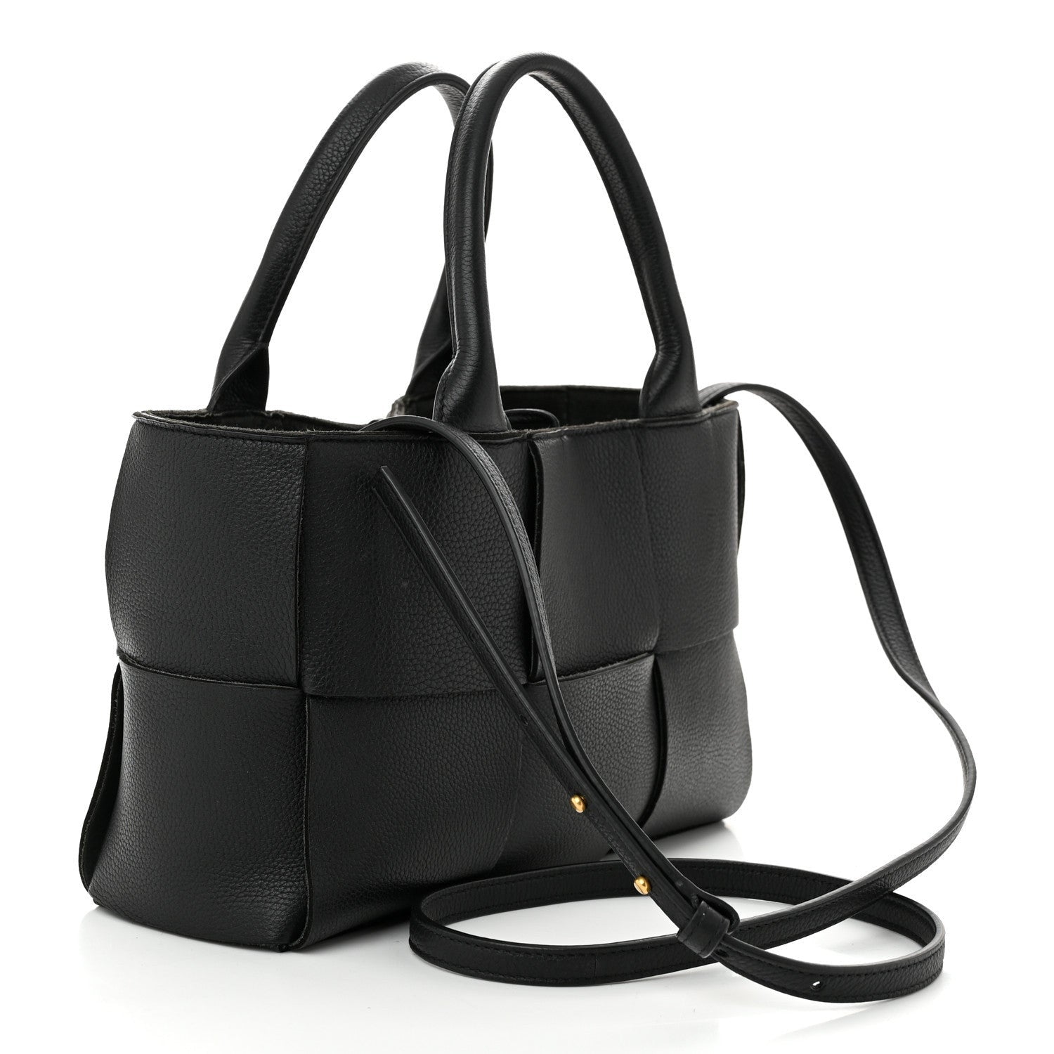 Bottega Veneta Nappa Maxi Intrecciato Mini Arco Tote Black 4 of 7