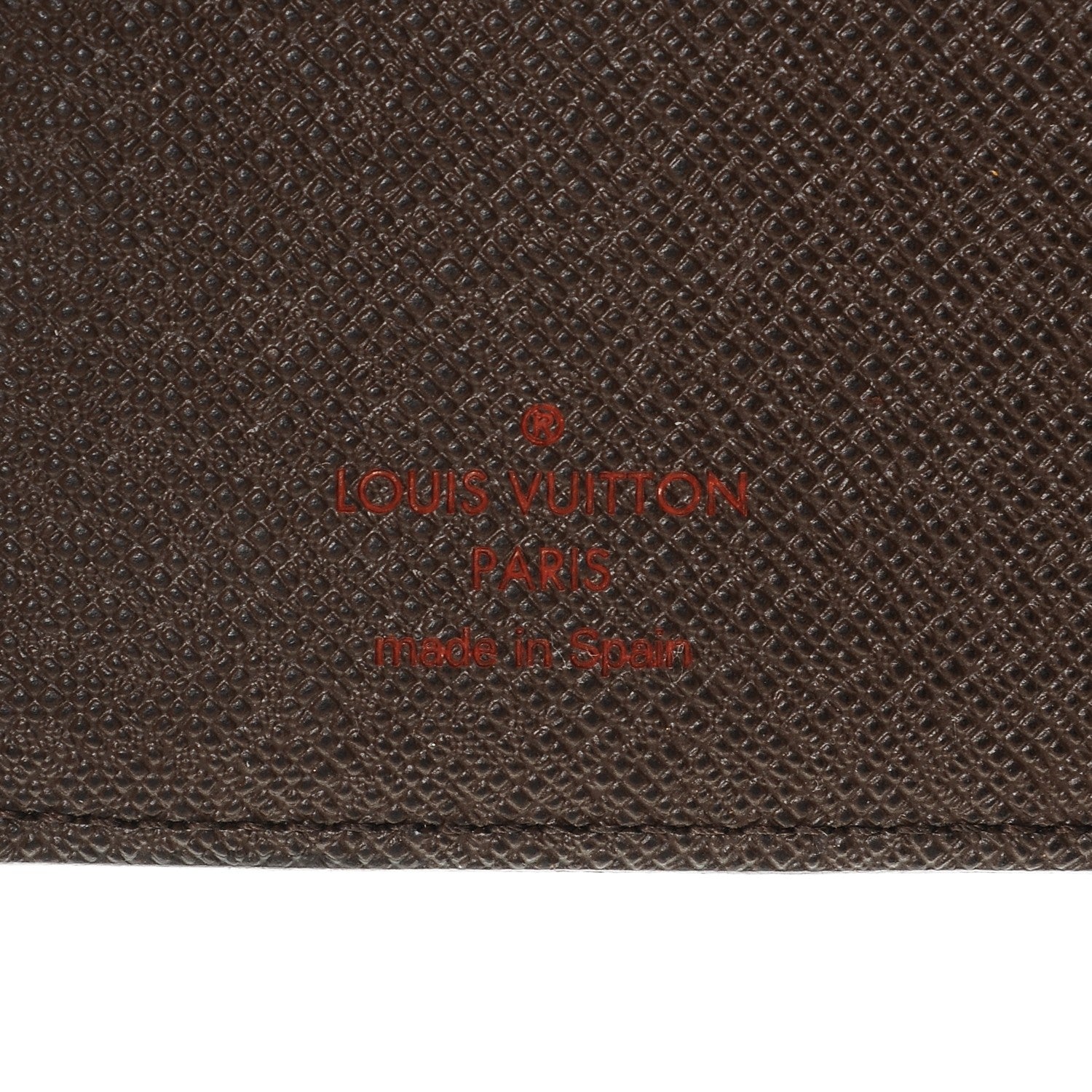 Louis Vuitton Damier Ebene Small Ring Agenda Cover 6 of 6