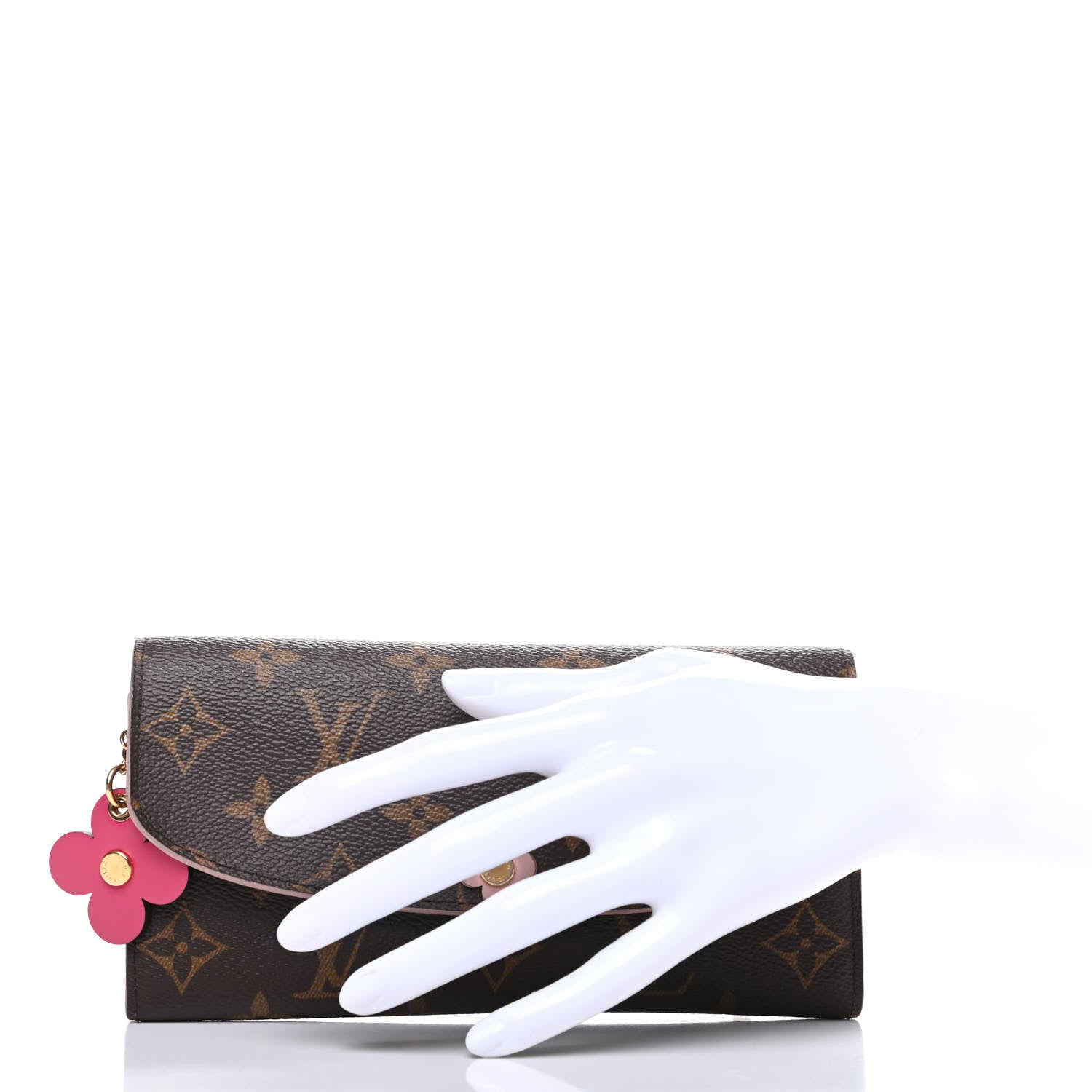 Louis Vuitton Monogram Bloom Flower Emilie Wallet 2 of 6