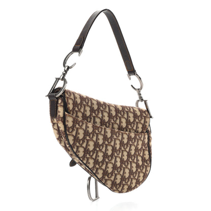 Christian Dior Monogram Saddle Bag Brown 3 of 10
