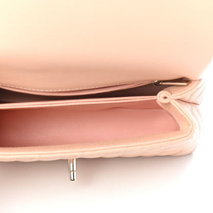Chanel Caviar Quilted Mini Coco Handle Flap Light Pink 4 of 8