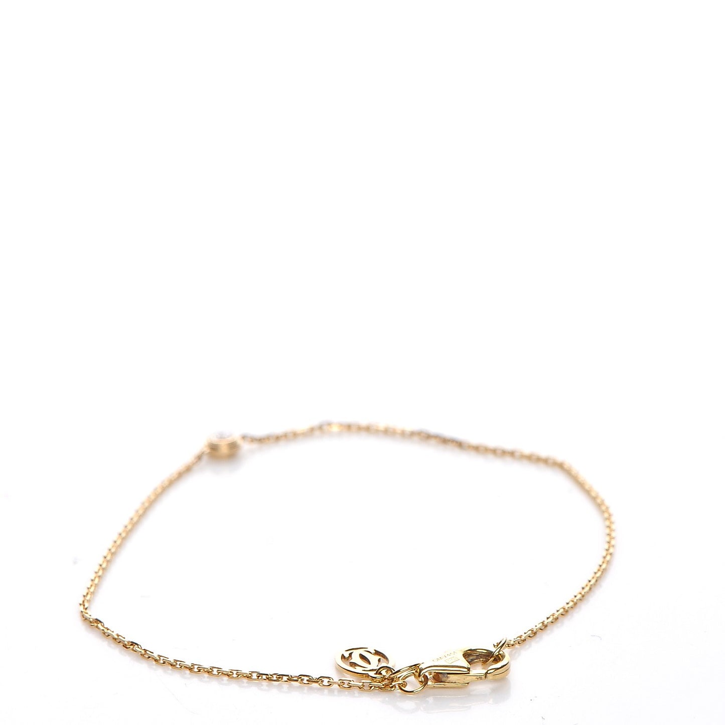 18K Yellow Gold Diamond XS D'Amour Bracelet