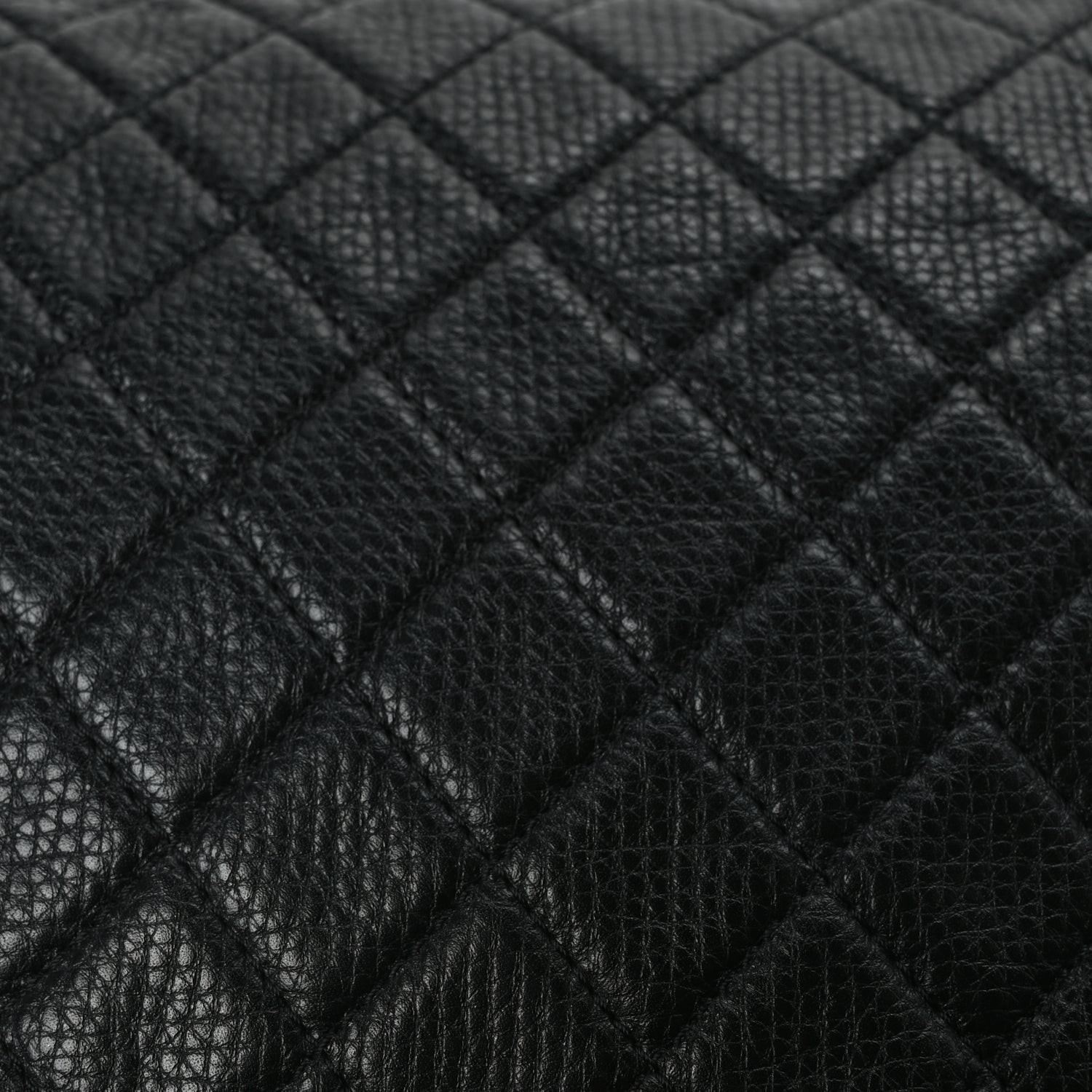 Chanel Calfskin Quilted XXL Travel Flap Bag Black 7 of 9