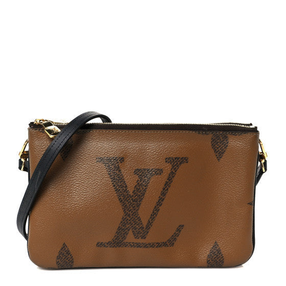 Louis Vuitton Reverse Monogram Giant Double Zip Pochette 1 of 1