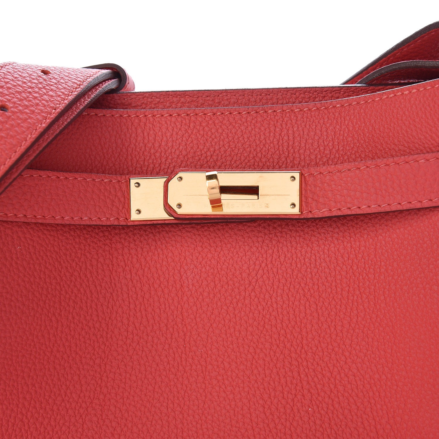 Hermes Togo So Kelly 22 Rouge Pivoine 8 of 12