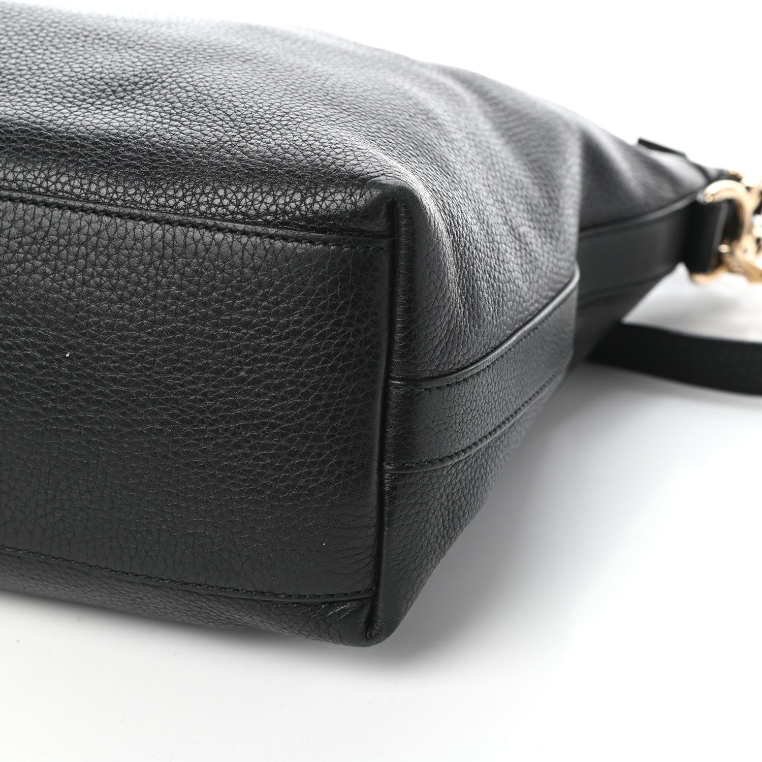 Gucci Pebbled Calfskin Small Miss GG Hobo Black 9 of 9