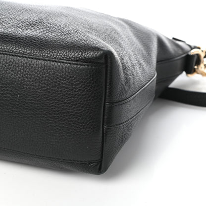 Gucci Pebbled Calfskin Small Miss GG Hobo Black 9 of 9